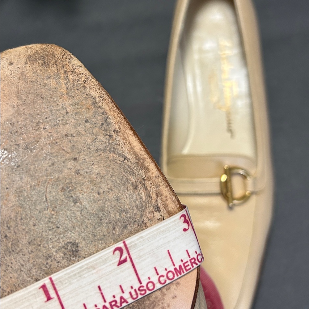 Salvatore Ferragamo Beige and Brown Loafers - Picture 8 of 17
